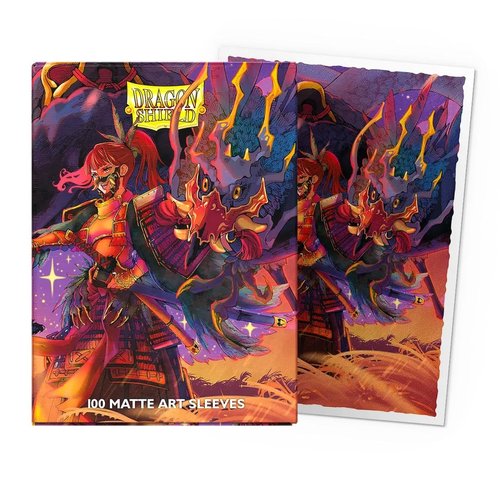 Dragon Shield Standard Sleeves: Matte Art: Japanese Artist Series 2: The Fallen (100ct)