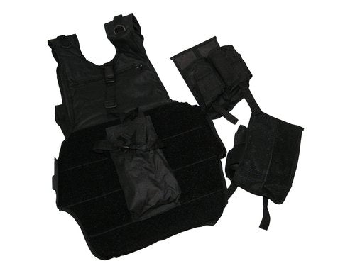 GXG Deluxe Black Paintball Tactical Vest