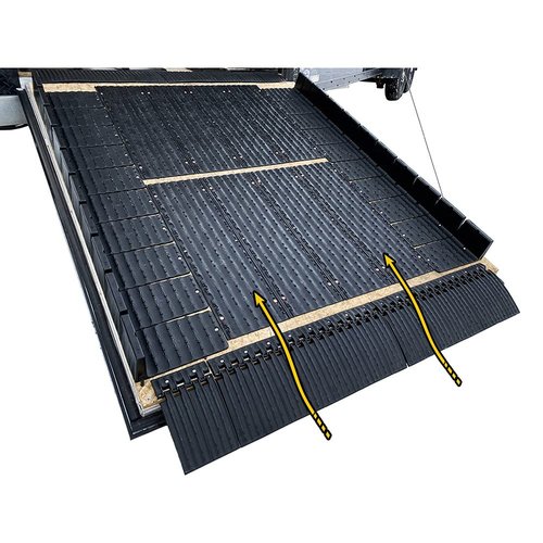 Caliber Edge Glides Trailer Ramp Edge Protectors – Smooth Ground-to-Ramp Transition – Edge Glides 2.0, 4-Piece Kit