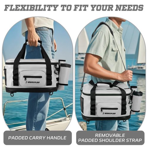 MORXPLOR Waterproof Shell 24 cans Paddle Board Cooler Bag, Sup Deck,Kayak Cooler Bag Accessories