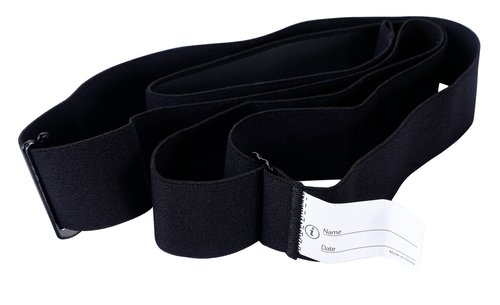 Rich Green Valley Heart Rate Monitor Chest Strap Replacement Belt Compatible with Polar H10 H9 H1 Wahoo Tickr Garmin HRM 1-Pack Black Standard