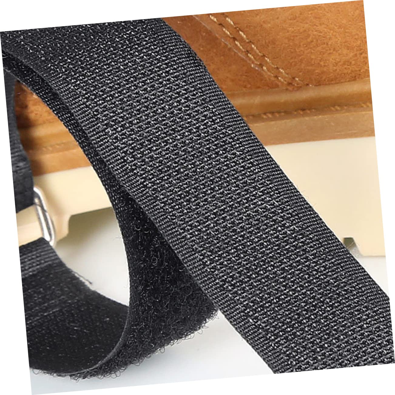 Ipetboom 4Pcs Ice Grippers for Shoes Traction Straps for Climbing and Hiking Gripper Binding Straps for Boots and Casual Shoes Lightweight and Elastic Design