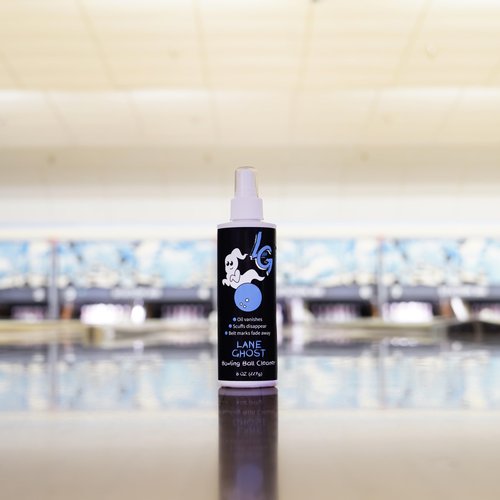 Lane Ghost Bowling Ball Cleaner Spray - USBC Approved - Oil, Scuff, and Belt Mark Cleaner - Restores Tack and Prolongs Lifespan of Ball