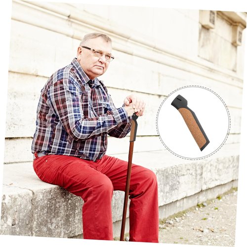 Veemoon Trekking Pole Handle Replacement Lightweight Non- Grip for Hiking and Skiing Cork Design for Enhanced Comfort Compatible Trekking and Ski Poles