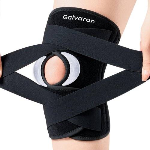 Galvaran Knee Brace for Men & Women - ACL, MCL, Meniscus Tear Support & Arthritis Pain Relief - Stabilizing Knee Braces Support with Side Stabilizers & Patella Gel Pad