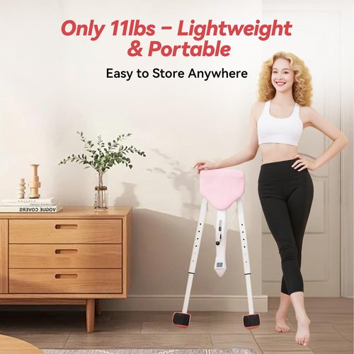 BOLUPO Leg Split Stretcher Machine for Flexibility – Heavy Duty Hip Opener Stretch Equipment for Splits Training, Ballet, Dance, Gymnastics, Yoga – Adjustable 0-180° Leg Stretcher