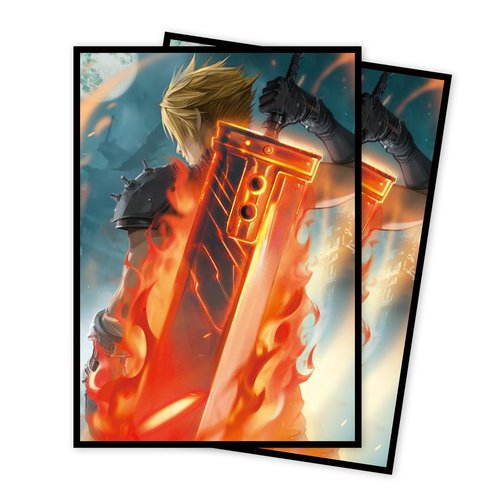 MTG Card Sleeves(Fantasy) Magic The Gathering Card Sleeves Art Sleeve Deck Protector, Clear Front & Matte Back, Smooth Shuffle
