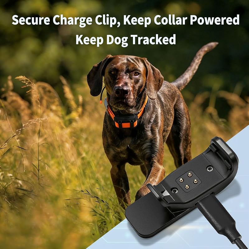 Charging Clip for Garmin Alpha TT25 TT20 Dog Training Collar with Type-C Cable