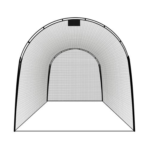 Gulfmore 13 x 10 x 10 ft Baseball Batting Cage,Baseball Softball Practice Net,Portable Baseball & Softball Batting Cages for Backyard Outdoor Hitting Training