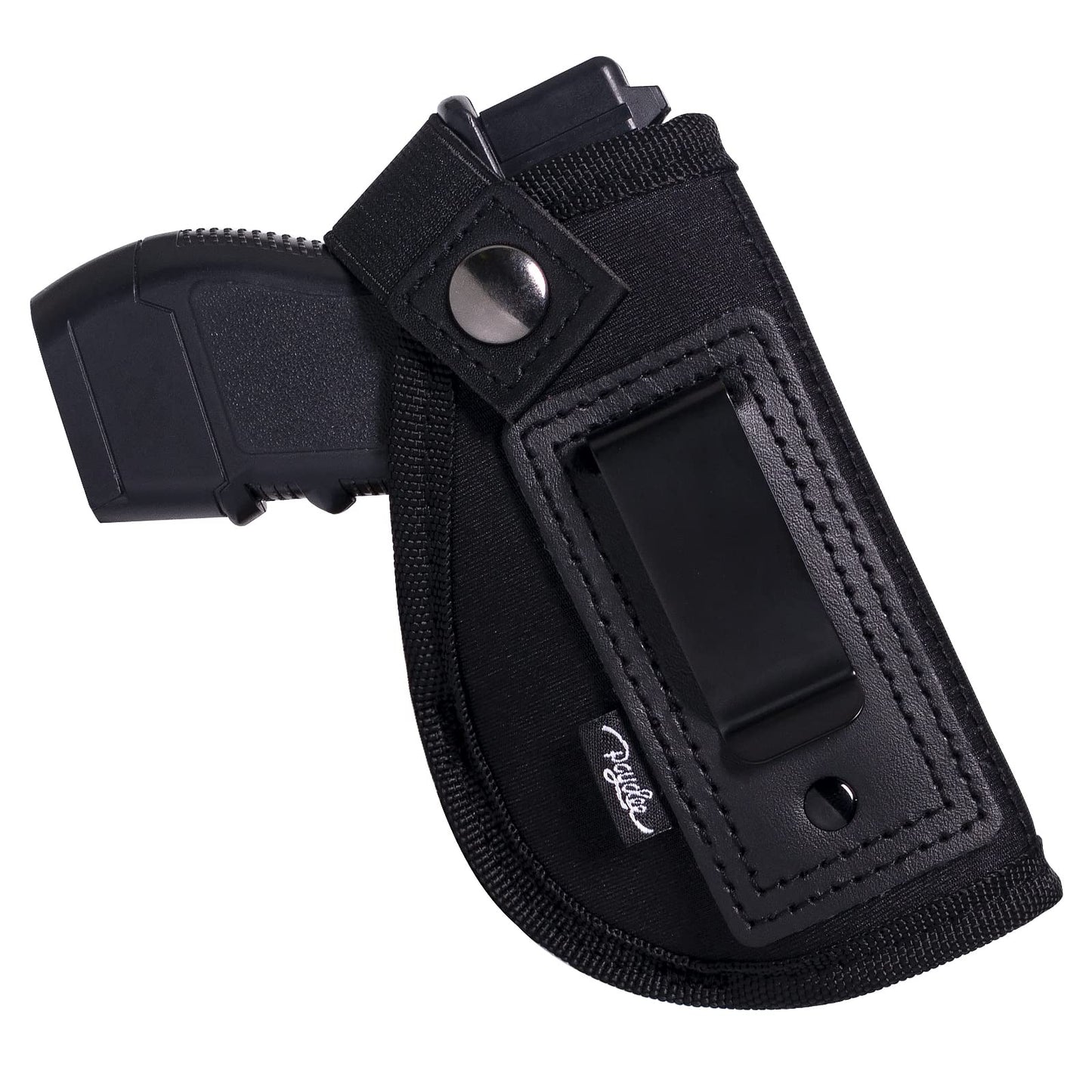 POYOLEE IWB Holsters for Women Concealed Carry Gun Holster Pistols Holster for Micro Sized Handgun Right/Left Handed. (Black, Right-Handed Draw (IWB))