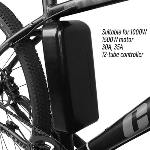 Cunlvyyds Ebike Controller Box Compatible 30A,35A Motor Controller Ebike Battery Waterproof & Dustproof Ebike Battery Case Easy to Install Ebike Battery Bag Ebike Supplies,Ebike