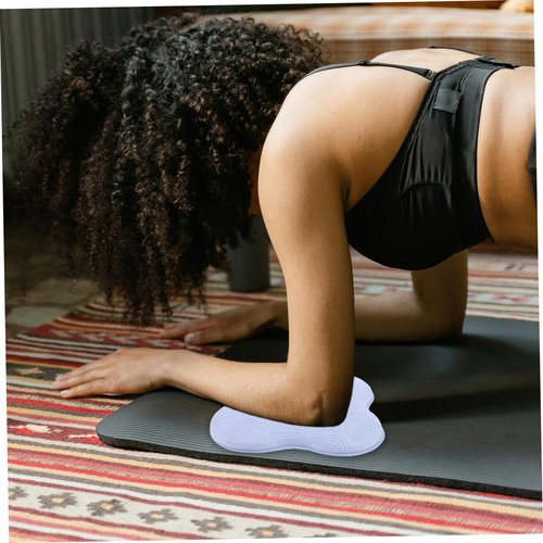 LIOOBO 1pair Knee Protection Yoga Mat Enhanced Cushioning Non-slip Knee Pads for Women Elbow Support for Dance Workout Mat for Floor Exercises