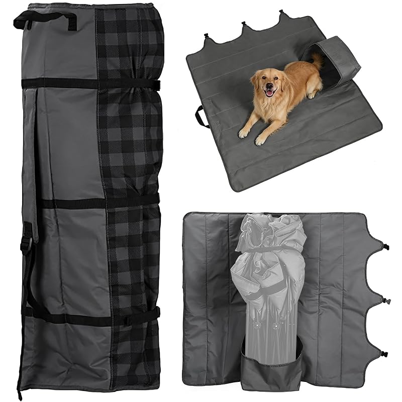 Heavy-Duty Chair Replacement Bag Roll Tote 45.7x13.8in 600D Oxford | 2-in-1 Camping Chair & Pet Bed Cover