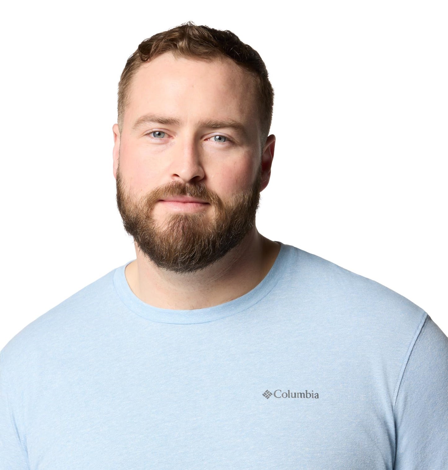 Columbia Mens Thistletown Hills Short Sleeve T-Shirt, Ripple Blue Heather, 4X