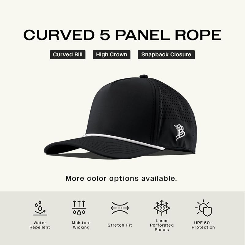 Branded Bills Oklahoma Interlocking Curved 5 Panel Hat - White (Men)