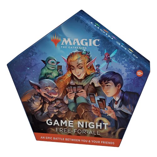 Magic The Gathering Magic: The Gathering Game Night: Free-for-All 2022 | Learn to Play with Decks for 2?? Players Multicoloured