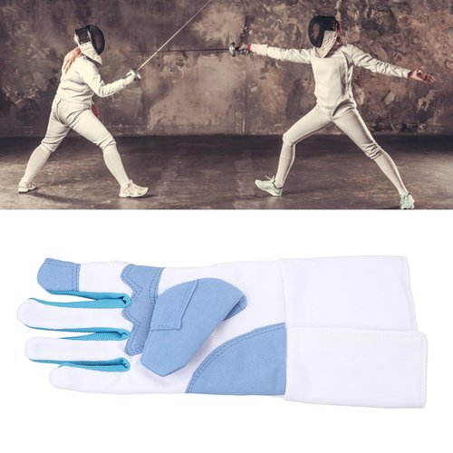 EIMSOAH Fencing Training Gloves, Non Slip, Saber Fencing Gloves, Foil Epee Fencing Gloves, Fit Fencing Gloves for Saber Foil Epee Training (L), Large