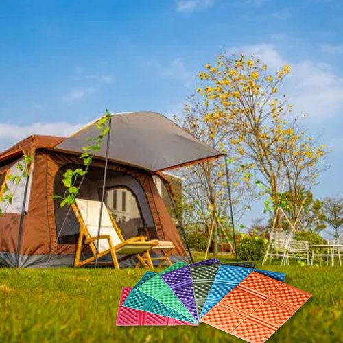 Outdoor Beehive 6 Foldable Portable Foam Cushion Sitting Pad, for Hiking-Lightweight Padding Mat