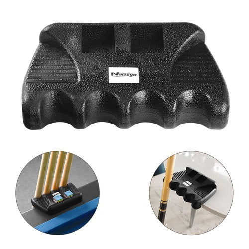 Naissgo Cue Rest Cue Stick Holder Pool Cue Holder (4 Holes)