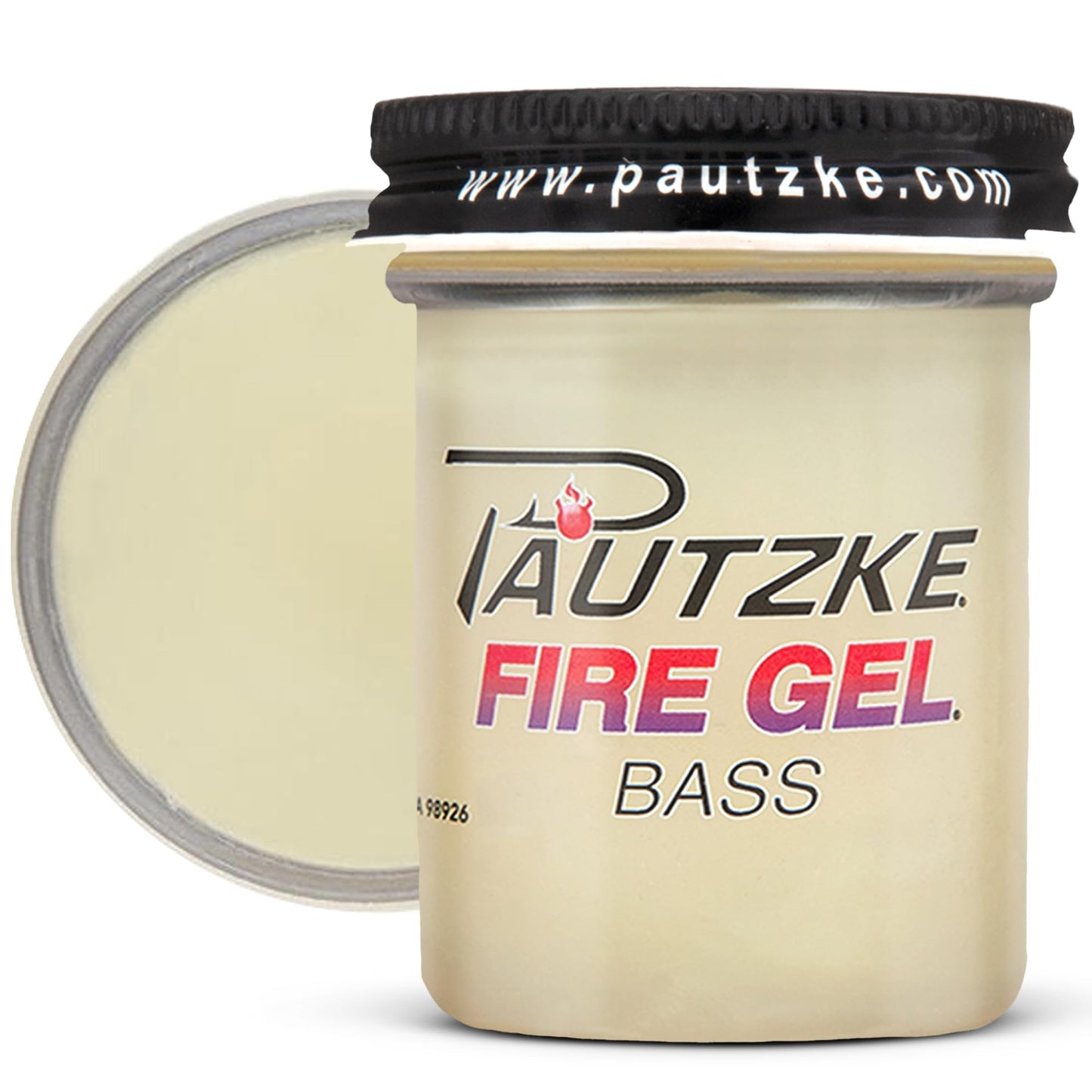 Pautzke Fishing Scent Attractant Fire Gel Bait, Bass , 1.75 OZ