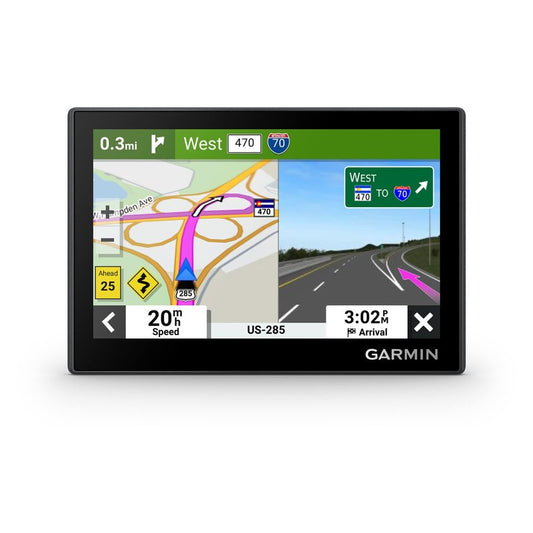 Garmin Drive™ 53 GPS Navigator, High-Resolution Touchscreen, Simple On-Screen Menus and Easy-to-See Maps, Driver Alerts (Renewed)