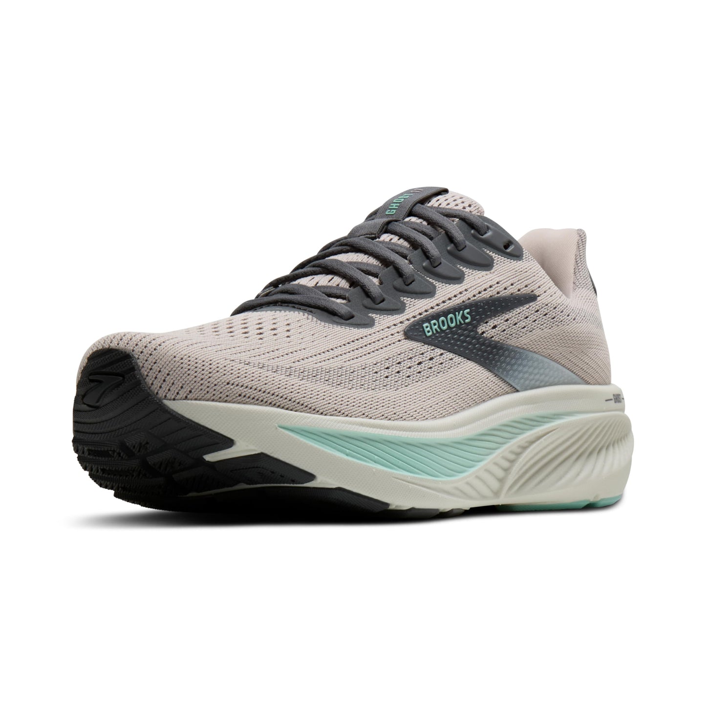 Brooks Women’s Ghost 17 Neutral Running Shoe - Mauve/Yucca/Bluewash - 7.5 Medium