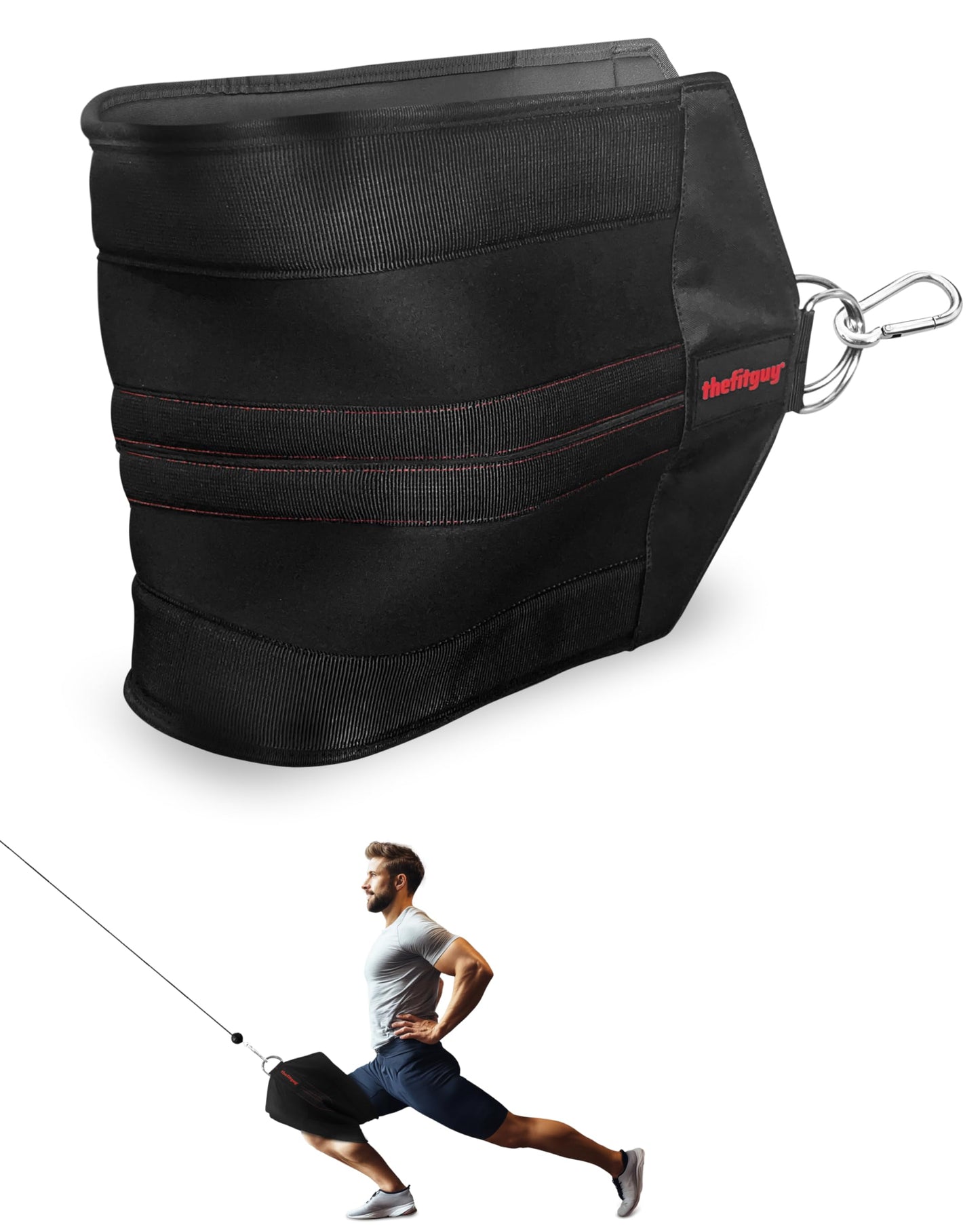 THEFITGUY Squat Knee Attachment for Cable Machine & Resistance Band