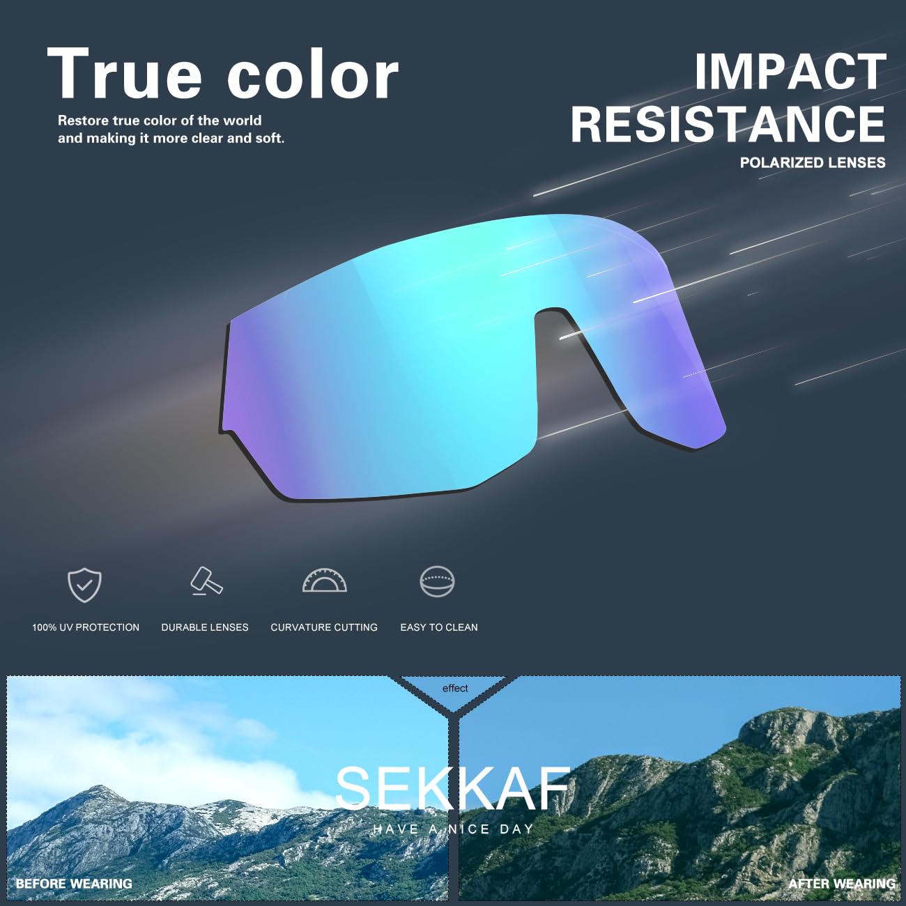 SEKKAF 3Pack Youth Baseball Sunglasses for Boys Girls Kids Sports Softball Cycling Sun Glasses UV Protection Goggles