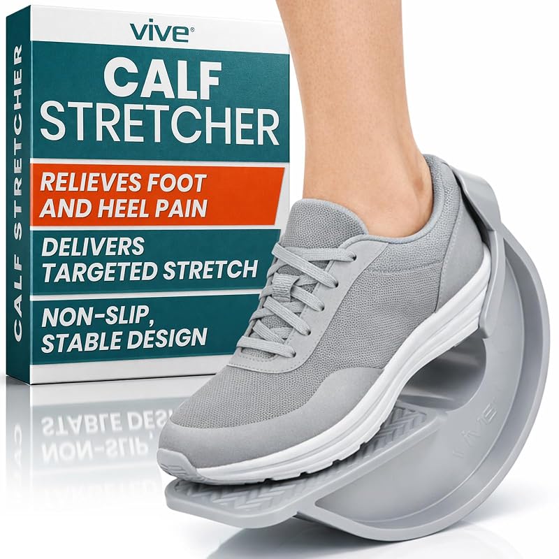 Vive Foot Rocker Calf Stretcher for Achilles Tendinitis and Heel Pain