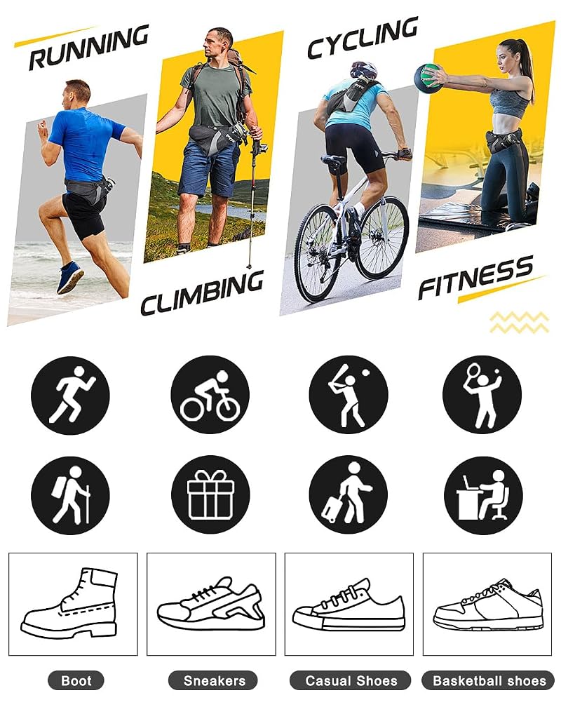 Mens Ankle Socks 6 Pairs - Lightweight Cushioned Athletic Socks with Arch Support (Multicolor) Variation of THIS listing