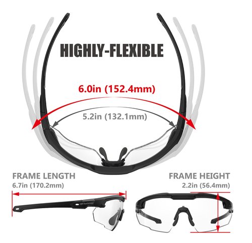 HTS HUNTERSKY Anti Fog Tactical Shooting Glasses men S57 Military eye pro Ballistic safety glasses range shooting eye Protection