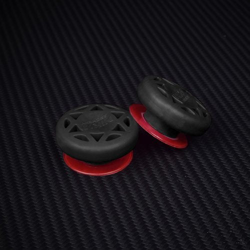 Recurve Dampener Archery Limb Dampeners Rubber Shock Absorbers Bow Bowstring Noise Reduction for Recurve and Youth Solid Limb Compound Bows, 2-Pack Black