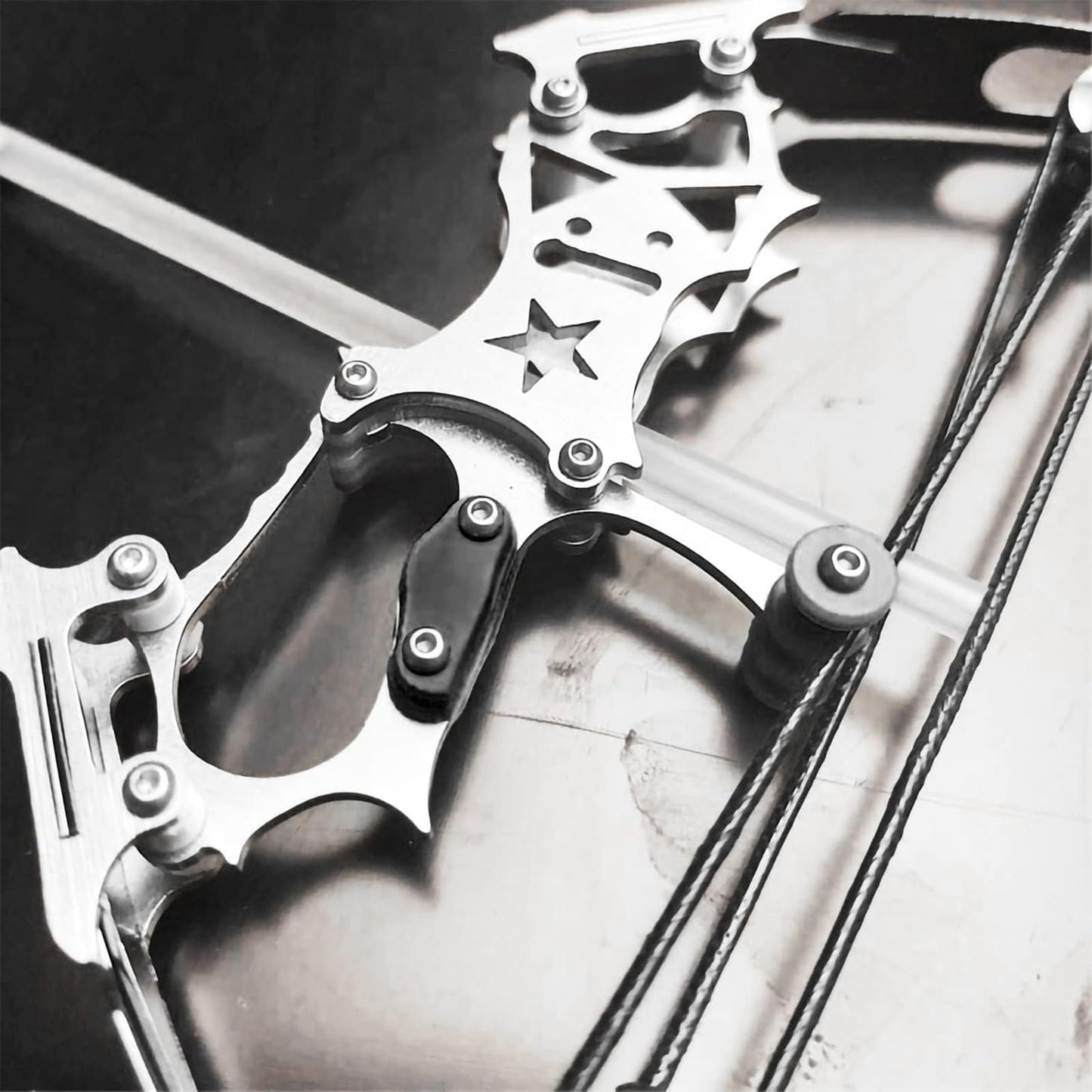 Compound Bow Archery Set Professional Competition Professional Training Outdoor Adventure Black Pentagram air Style