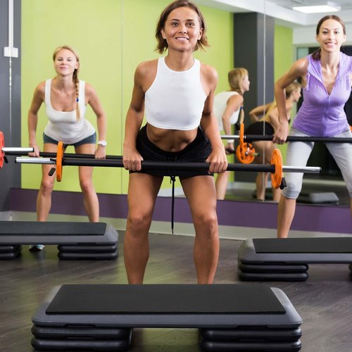 Aerobic Exercise Step Platform Thick Mat (Not Included Step Platform) Turn Your Stepper Step Platform into a Comfortable Weight Bench for Yoga Cushion for Your Knees, Wrist Protection(35 x 13 Inch)