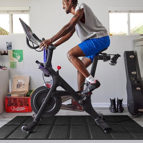 Walking Pad Treadmill Mat for Carpet Floors 68x24, 1/4“Thick Treadmill Mat for Hardwood Floors,Mat for Under Treadmill/Indoor Bike on Carpet, Exercise Equipment Mat, Waterproof, Noise Shock Absorption