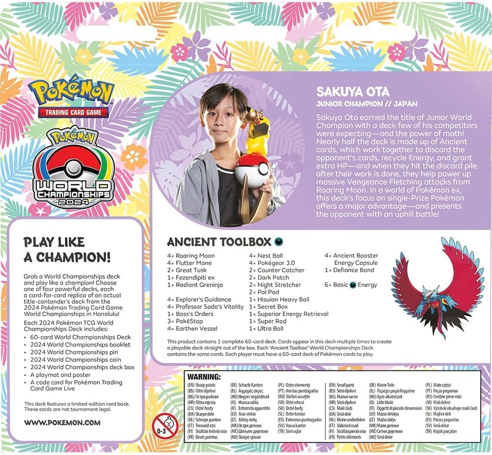 2024 Pokémon TCG World Championships Deck