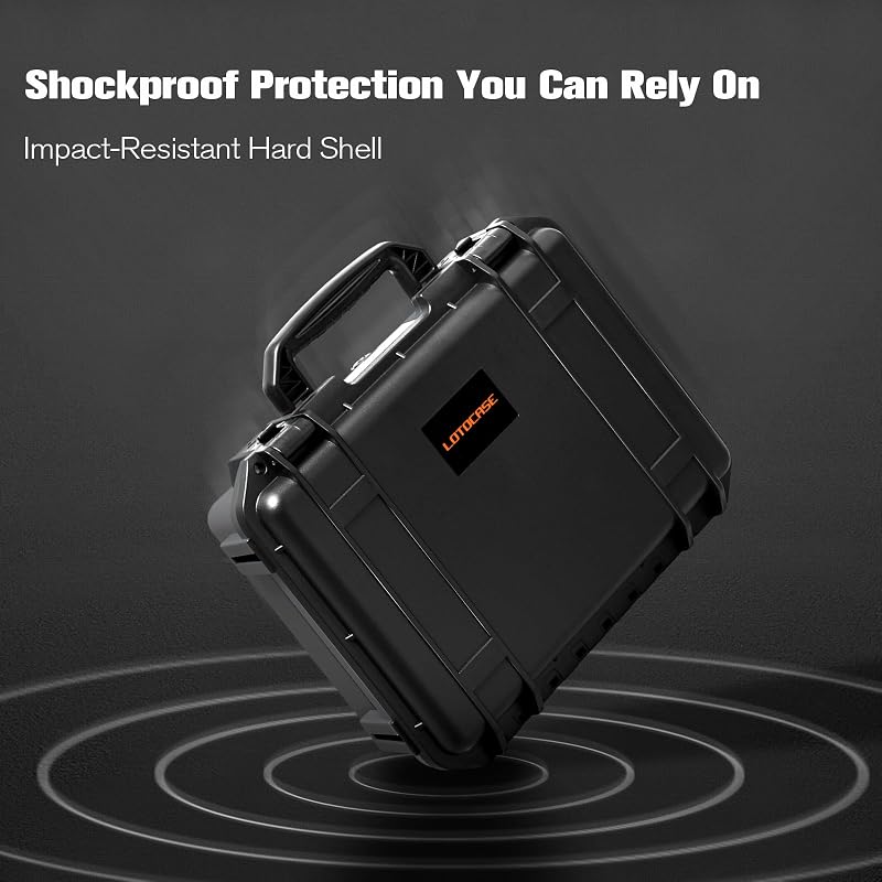 Case for NOCO Boost X GBX155 & GB150 – Waterproof Hard Case with Custom Foam (Variation of THIS listing)