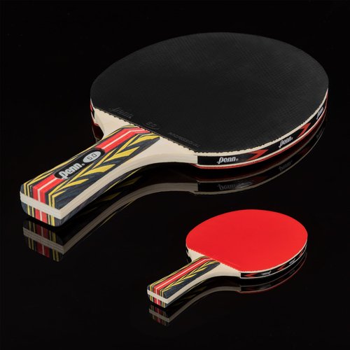 Penn 5.0 Professional Ping Pong Paddle - Table Tennis Paddle with 7-ply Blade, Supreme Track Rubber, and Ultra-Sponge Backing