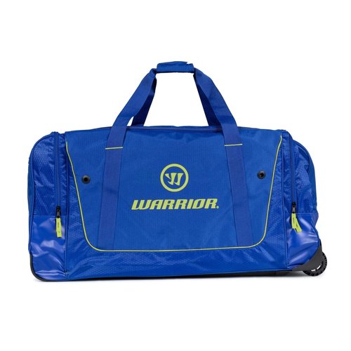 PG Sports Warrior Q20 Wheel Hockey Bag (Royal Blue/Yellow, (Large (37"" x 20"" x 19""))