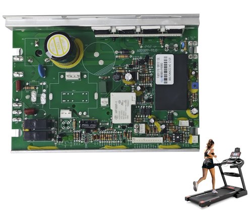PA-AE00070L YJ-2256L Treadmill Control Board Motherboard, 12 Pins Treadmill Motor Controller D020105 Fits for Sole Fitness Treadmill F63 F65, Control Drive Motor Speed