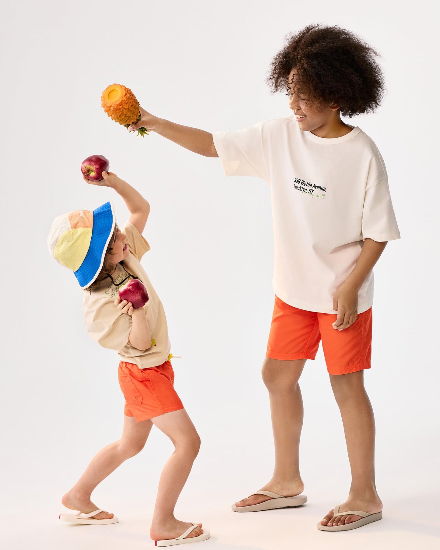 maamgic Boys Swim Trunks Toddler Swim Shorts Little Boys Bathing Suit Swimsuit Toddler Boy Swimwear Orange Yellow 3T