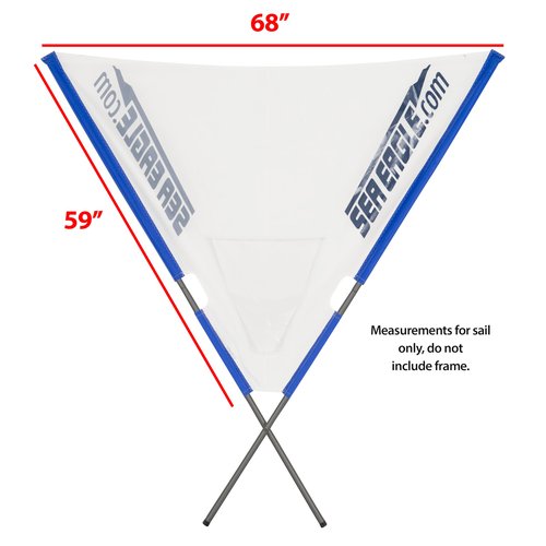 Sea Eagle QuikSail- Universal Kayak Quick Sail - Easy Setup