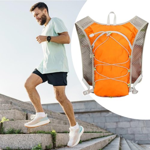 Running Hydration Vest - Water Bladder for Women & Men | Running Vest Phone Holder | Running Hydration Vest Waterproof Phone Pouch | Chest Pack Gear for Women Hiking Marathons