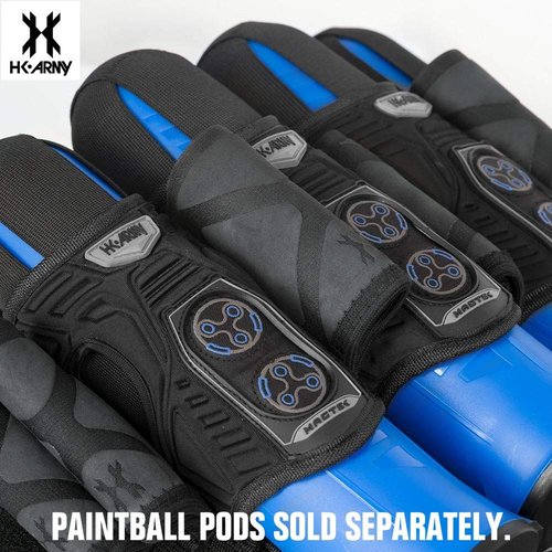HK Army Magtek Paintball Harness Pod Pack 4+3 - Black/Grey
