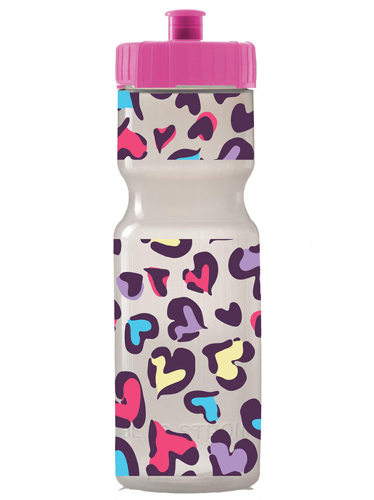 50 Strong | Kids BPA-Free Sports Water Bottle, 22 oz, Strawberries
