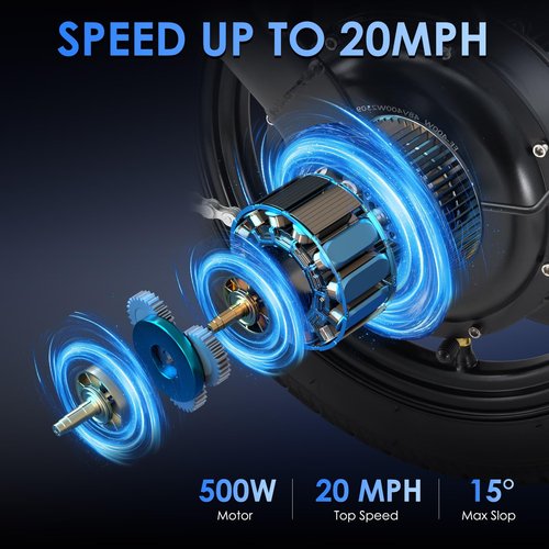 RPINT Electric Bike for Adults 500W Motor,14" Folding Ebike Electric Bicycles with 48V 13Ah Removable Battery UL 2849 Certified, 25 Miles PAS Range, Mini E Bikes for Teens (E14 Black)