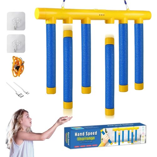 Hand Eye Coordination Training Catching Stick Game Drop Trivia Game Finger Boxing Trainer Pick Up Sticks Original Game Falling Sticks Tapper Game Drop It Game Hand Speed Game Shot Down Balls for Sport