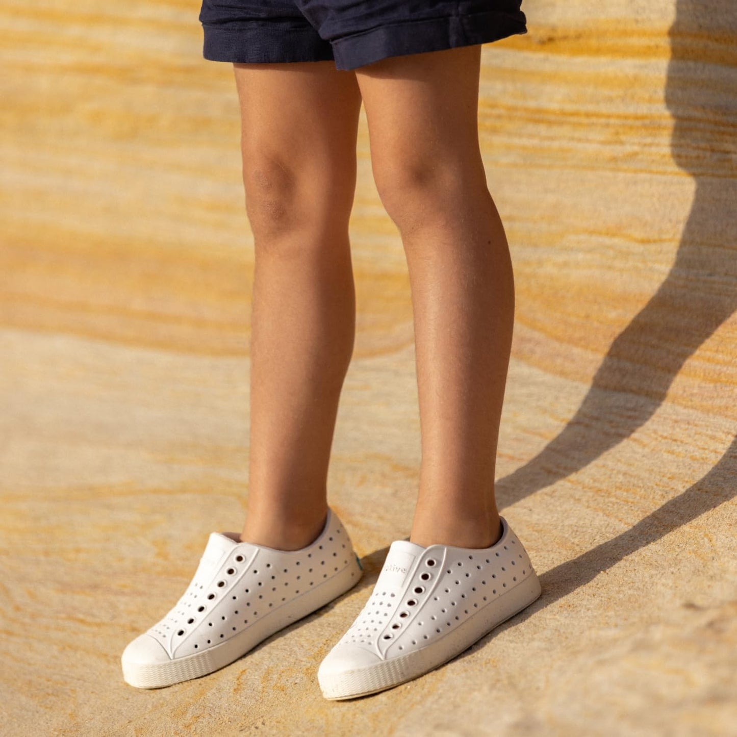 Native Shoes Unisex-Kids Jefferson Sneakers, Twirling Purple/Shell White, 6 Big Kid