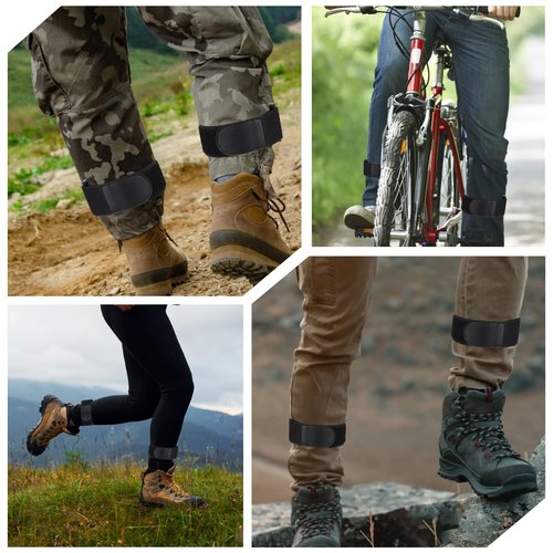 Ymapinc Adjustable Boot Bands，2 Pcs Cowboy Boot Straps for Cowboy Boots Elastic Ankle Straps for Riding Climbing Fishing Outdoor Sports, Leg Ankle Strap, Fastening Belt