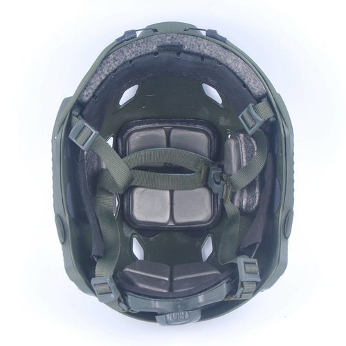 LOOGU Fast BJ Base Jump Tactical Helmet for Airsoft with 12-in-1 Headwear
